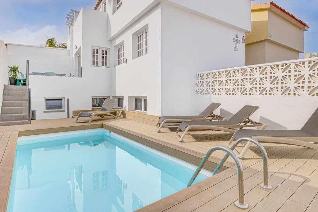 La Favorita Preciosa Villa Con Piscina Privada Corralejo Zewnętrze zdjęcie
